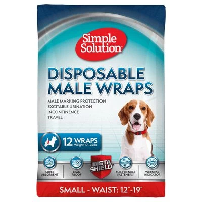 Simple Solution Pañal Desechable Para Perros Macho 2 Simple Solution Pañal Desechable Para Perros Macho - Imagen 2