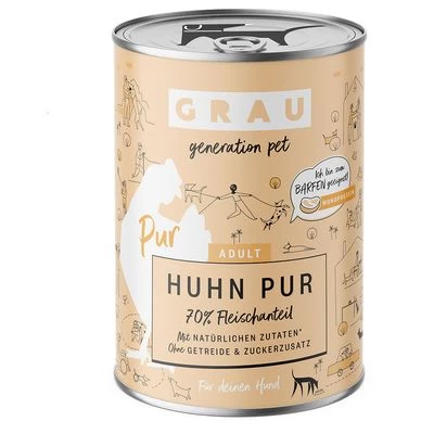 GRAU Ternera, Zanahoria Y Patata Comida Húmeda Para Perros 2 GRAU Ternera, Zanahoria Y Patata Comida Húmeda Para Perros - Imagen 2