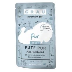 GRAU Adulto Sin Cereales Para Gatos 16 X 125 G -Trixie Ventas 268998 pla grau katze pute pur pouch 125g hs 05 0