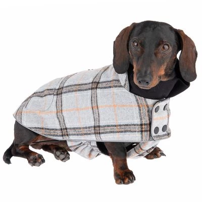 Abrigo Flannel Check Para Perros 5 Abrigo Flannel Check Para Perros - Imagen 5