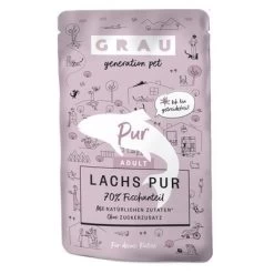 GRAU Adulto Sin Cereales Para Gatos 16 X 125 G -Trixie Ventas 269098 pla grau katze lachs pur pouch 125g hs 06 1