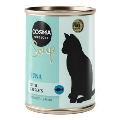 Cosma Soup Sopa Para Gatos 12 X 100 G - Pack Ahorro -Trixie Ventas 275296 pla cosma soup tuna 100g 1000x1000 7