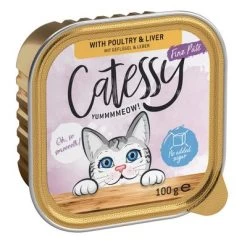 Catessy En Tarrinas 64 X 100 G - Pack Mixto 30 Catessy En Tarrinas 64 X 100 G - Pack Mixto -Trixie Ventas 27635 pla catessy feinepastete gefluegelleber 100g 7