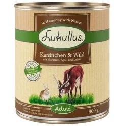 Pack Ahorro: Lukullus 24 X 800 G 15 Pack Ahorro: Lukullus 24 X 800 G -Trixie Ventas 28057 pla lukullus kaninchen wild 6 x 800 g 1