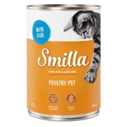 Smilla Tierna Ave 24 X 400 G - Pack Ahorro -Trixie Ventas 28070 pla smilla poulrypot fish 400g 1