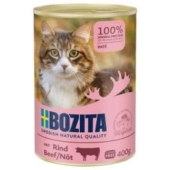 Bozita Comida Húmeda Para Gatos 12 X 400 G - Pack Ahorro 7 Bozita Comida Húmeda Para Gatos 12 X 400 G - Pack Ahorro -Trixie Ventas 289296 pla bozita beef pate catcat 400g hs 01 8