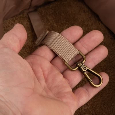 Bolso De Transporte TIAKI Premium Camello Para Mascotas 9 Bolso De Transporte TIAKI Premium Camello Para Mascotas - Imagen 9