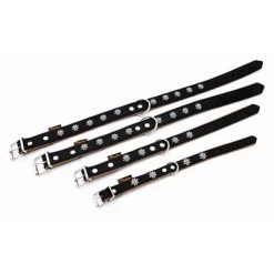 Collar De Cuero Heim Edelweiß Color Negro / Natural Para Perros 11 Collar De Cuero Heim Edelweiß Color Negro / Natural Para Perros -Trixie Ventas 298196 298197 297015 298296 heim halsband edelwei hs 07 3