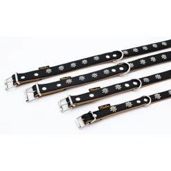 Collar De Cuero Heim Edelweiß Color Negro / Natural Para Perros 12 Collar De Cuero Heim Edelweiß Color Negro / Natural Para Perros -Trixie Ventas 298196 298197 297015 298296 heim halsband edelwei hs 08 3