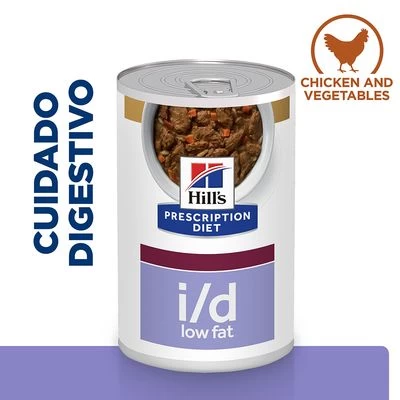 Hill's I/d Low Fat Prescription Diet Digestive Care Estofado Para Perros