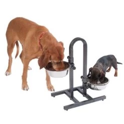 Soporte Ajustable Con Dos Comederos De 1,6 L 13 Soporte Ajustable Con Dos Comederos De 1,6 L -Trixie Ventas 313525 u hundebar 07 dsc9203 5