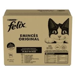 Jumbopack Felix Estándar 120 X 85 G -Trixie Ventas 326396 nestle jumbopack felix classic pouches rindhuhn 120x85g hs 02 8