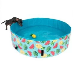 Piscina Para Perros TIAKI Con Cubierta 25 Piscina Para Perros TIAKI Con Cubierta -Trixie Ventas 326696 floating pineapple fg 6641 9