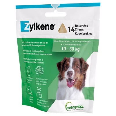 Vetoquinol Zylkene Chews Tranquilizante Natural Para Perros 2 Vetoquinol Zylkene Chews Tranquilizante Natural Para Perros - Imagen 2
