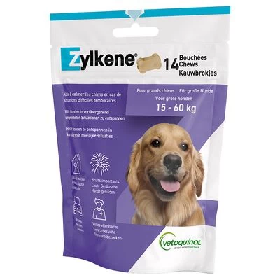 Vetoquinol Zylkene Chews Tranquilizante Natural Para Perros 3 Vetoquinol Zylkene Chews Tranquilizante Natural Para Perros - Imagen 3