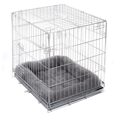 Set Jaula Double Door Con Cojín 2 Set Jaula Double Door Con Cojín - Imagen 2