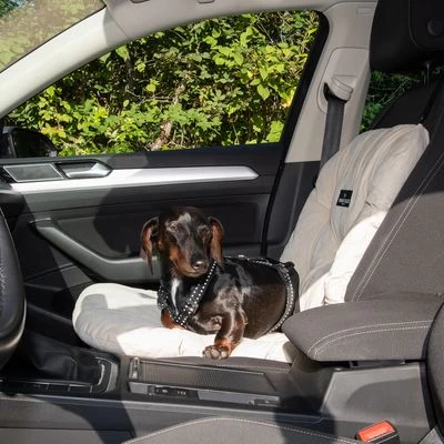 Asiento Para El Coche Nomad Tales Blush Para Perros, Beige 3 Asiento Para El Coche Nomad Tales Blush Para Perros, Beige - Imagen 3