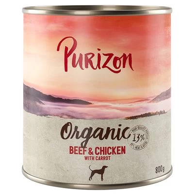 Purizon Organic 6 X 800 G Comida Ecológica Para Perros 2 Purizon Organic 6 X 800 G Comida Ecológica Para Perros - Imagen 2