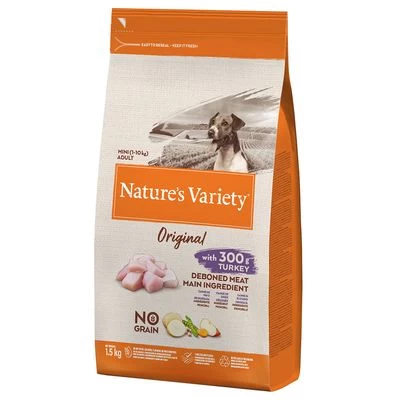 Nature's Variety Original NoGrain Mini Adult Pavo 1 Nature's Variety Original NoGrain Mini Adult Pavo