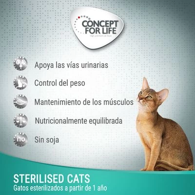 Concept For Life Sterilised Cats En Salsa 2 Concept For Life Sterilised Cats En Salsa - Imagen 2
