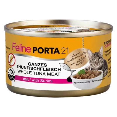 Feline Porta 21 6 X 90 G Comida Húmeda Para Gatos - Pack De Prueba 9 Feline Porta 21 6 X 90 G Comida Húmeda Para Gatos - Pack De Prueba - Imagen 9