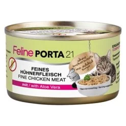 Feline Porta 21 6 X 90 G Comida Húmeda Para Gatos - Pack De Prueba 15 Feline Porta 21 6 X 90 G Comida Húmeda Para Gatos - Pack De Prueba -Trixie Ventas 4710 pla felineporta21 huhnaloe 90g 2 1