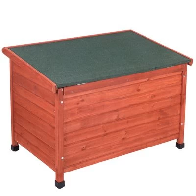 Caseta De Madera Woody Con Puerta Para Perros 14 Caseta De Madera Woody Con Puerta Para Perros - Imagen 14