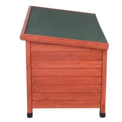 Caseta De Madera Woody Con Puerta Para Perros 21 Caseta De Madera Woody Con Puerta Para Perros -Trixie Ventas 55518 woody flachdach fg 8294 0