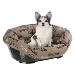 Cesta De Plástico Ferplast Siesta Deluxe Para Mascotas -Trixie Ventas 64518 ferplast hundekorbsofa cities hs 07 4 1
