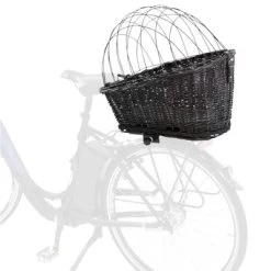 Cesta Con Rejilla Trixie Para Bicicletas