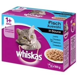Megapack Whiskas 1+ Años 48 X 85 G En Bolsitas -Trixie Ventas 70814 pla whi fischingelee 0