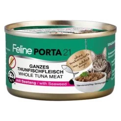 Feline Porta 21 6 X 90 G Comida Húmeda Para Gatos - Pack De Prueba 17 Feline Porta 21 6 X 90 G Comida Húmeda Para Gatos - Pack De Prueba -Trixie Ventas 7160 pla felineporta21 tunaseetang 90g 5 1