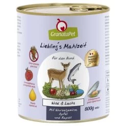 GranataPet Liebling's Mahlzeit 6 X 800 G -Trixie Ventas 78045 pla granatapet lieblingsmahlzeit wildlachs 6x800g 6