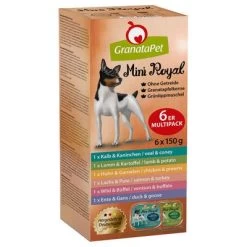 GranataPet Mini Royal 6 X 150 G Comida Húmeda Para Perros