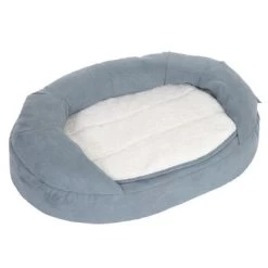 Cama Ortopédica Memory Ovalada Gris 38 Cama Ortopédica Memory Ovalada Gris -Trixie Ventas 79216 pla memory oval grau fg 6674 1