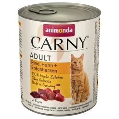 Animonda Carny Adult 6 X 800 G -Trixie Ventas 83734 pla animonda carny adult rind huhn entenherzen 800g hs 01 5 1