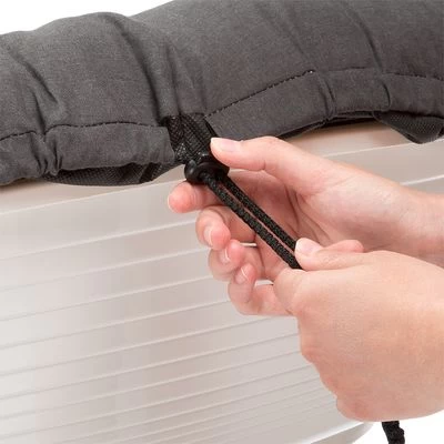 Funda Antracita Para Cesta Ferplast 4 Funda Antracita Para Cesta Ferplast - Imagen 4