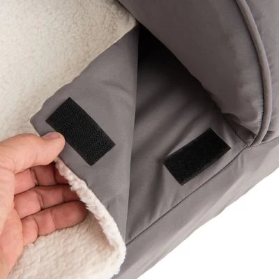 Cama Ortopédica Gris Para Perros 7 Cama Ortopédica Gris Para Perros - Imagen 7