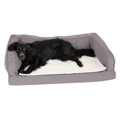 Cama Ortopédica Gris Para Perros 5 Cama Ortopédica Gris Para Perros - Imagen 5
