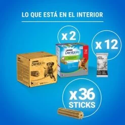 PURINA Dentalife Snacks Dentales Para Perros Grandes (25-40 Kg) -Trixie Ventas 982204 what s inside large 2 0