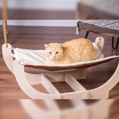 Hamaca Natural Paradise Iris L Para Mascotas 18 Hamaca Natural Paradise Iris L Para Mascotas - Imagen 18