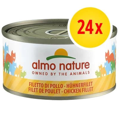 Pack Ahorro Almo Nature Con Carne 24 X 70 G 1 Pack Ahorro Almo Nature Con Carne 24 X 70 G