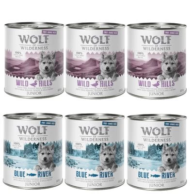 Wolf Of Wilderness Free Range 6 X 400 G / 800 G - Pack De Prueba 3 Wolf Of Wilderness Free Range 6 X 400 G / 800 G - Pack De Prueba - Imagen 3