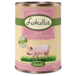 Lukullus Adult Sin Cereales 6 X 400 G 17 Lukullus Adult Sin Cereales 6 X 400 G -Trixie Ventas lk 400g landguth adult pork 1000x1000 2