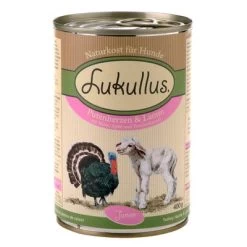 Lukullus Junior Con Corazón De Pavo Y Cordero 8 Lukullus Junior Con Corazón De Pavo Y Cordero -Trixie Ventas lukullus junior putenherzen lamm 400 g 8