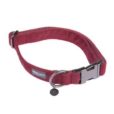 Collar Nomad Tales Blush Vino Para Perros 1 Collar Nomad Tales Blush Vino Para Perros