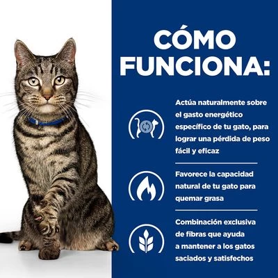 Hill's Metabolic Prescription Diet Control De Peso Sobres Para Gatos - Imagen 5