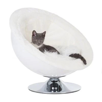 Sofá Para Mascotas Retro Pet Nest White 2 Sofá Para Mascotas Retro Pet Nest White - Imagen 2