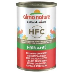 Almo Nature HFC 12 X 140 G - Pack Ahorro 20 Almo Nature HFC 12 X 140 G - Pack Ahorro -Trixie Ventas pla almonatureclassic chickenshrimps hfc 140g 2