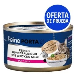 Feline Porta 21 6 X 90 G Comida Húmeda Para Gatos - Pack De Prueba